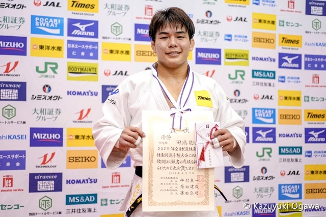 田嶋（90kg級）優勝